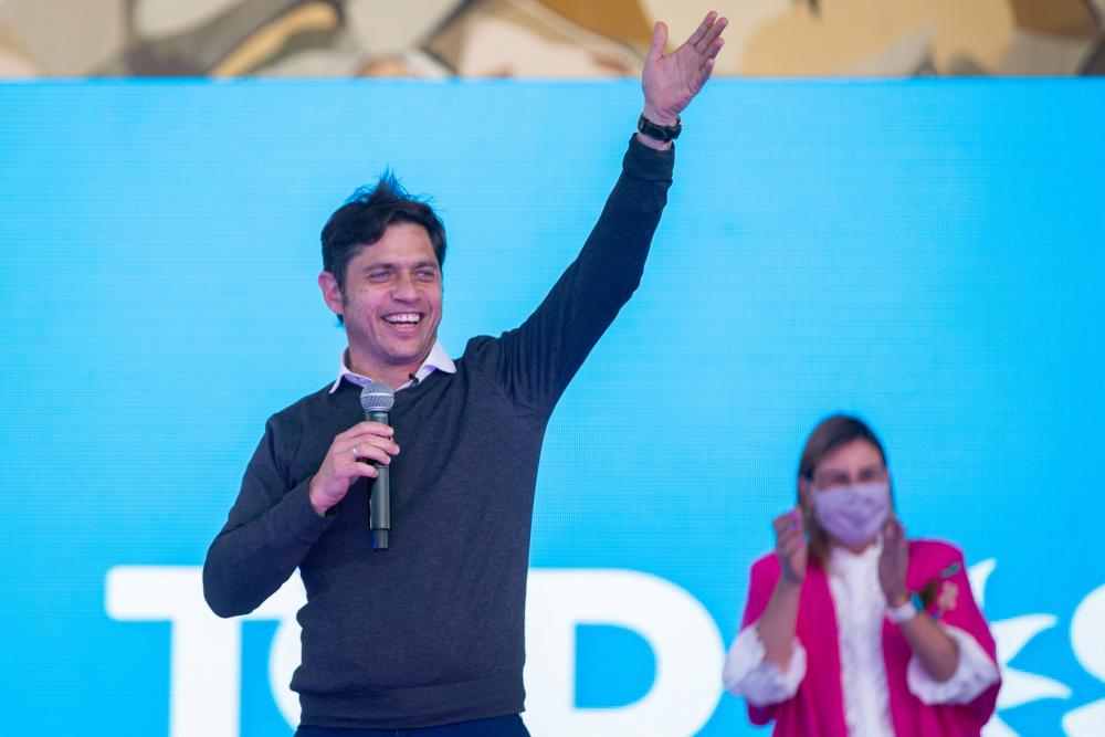 Kicillof: "De esta situación salimos gracias a la solidaridad del pueblo"