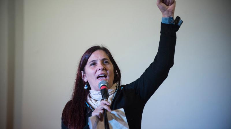 Simioni: "Es necesario un presupuesto para un plan contra la violencia de género"