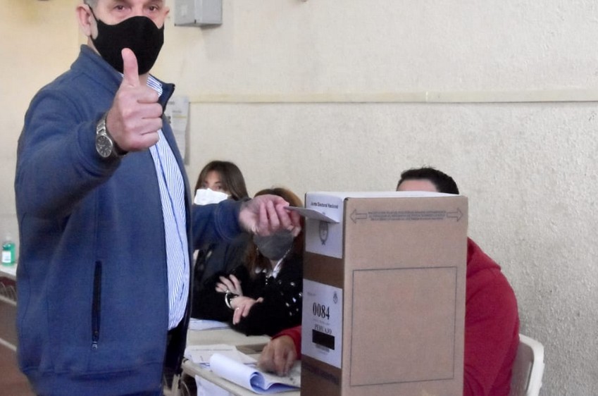 Pablo Zurro, intendente de Pehuajó.