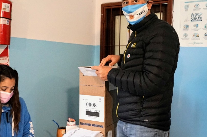Gustavo Barrera, intendente de Gesell.