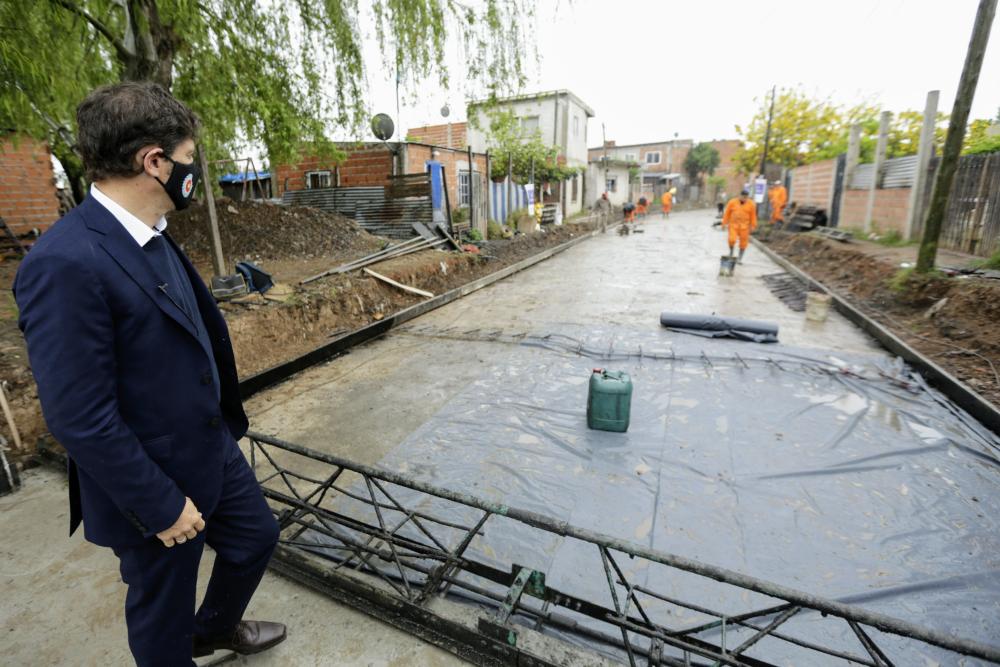 El gobernador inauguró obras en municipios del Conurbano