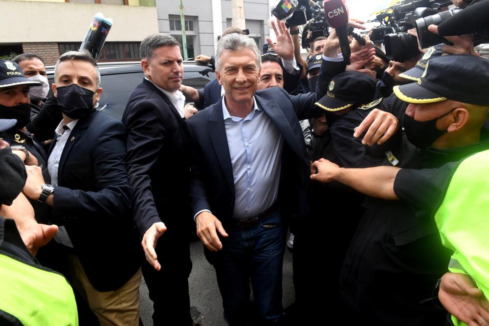 Agresión a C5N y declaración por escrito: el fugaz paso de Macri por la Justicia