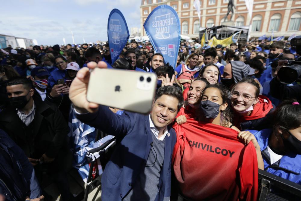 Kicillof encabezó la apertura de la final de los Juegos Bonaerenses 2021