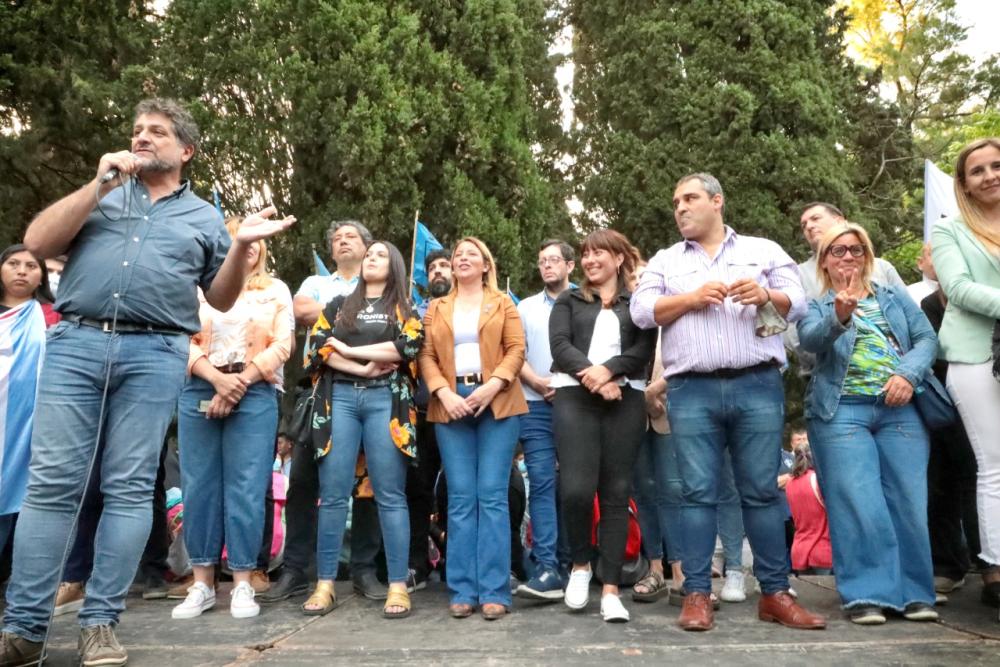 Cierre de campaña: el Frente de Todos llamó a construir una ciudad "más justa"