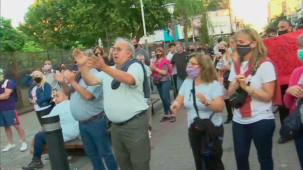 Inseguridad: sin opositores, se realizó en La Matanza la Marcha de las Velas