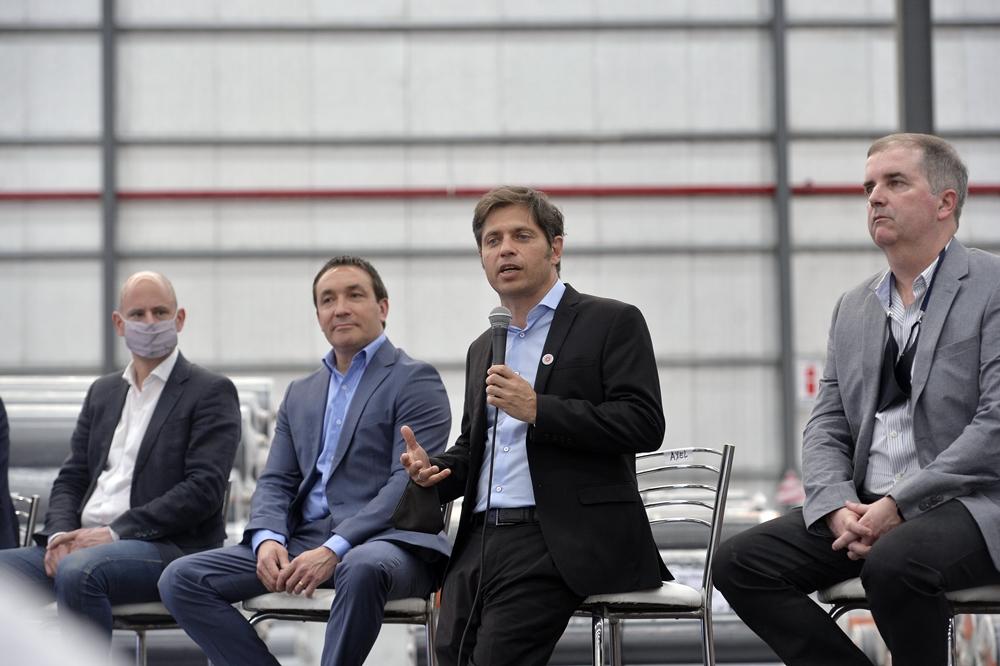 Kicillof aseguró que hay “una recuperación muy rápida de la actividad económica”