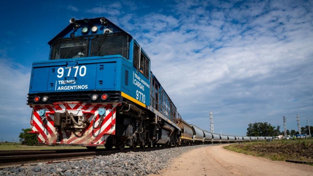 Récord histórico de Trenes Argentinos Cargas: 8 millones de toneladas transportadas