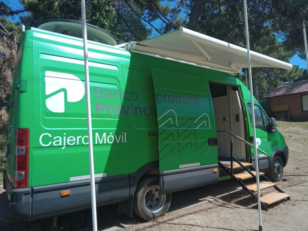 Si vas a la costa, no te quedes sin cash: Banco Provincia sumó cajeros móviles