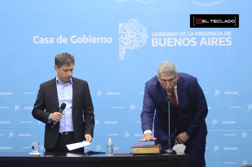 Jorge D´Onofrio asumió como nuevo ministro de Transporte bonaerense