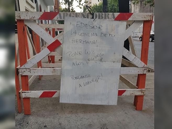 “Basta de Edesur y Edenor”: hartos de los cortes de luz, vecinos salen a la calle