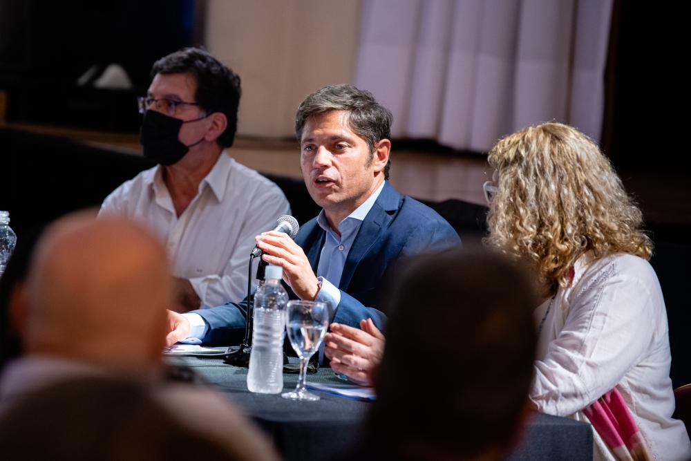 Kicillof cerró el encuentro de inspectores: “Sin escuela pública no hay futuro”