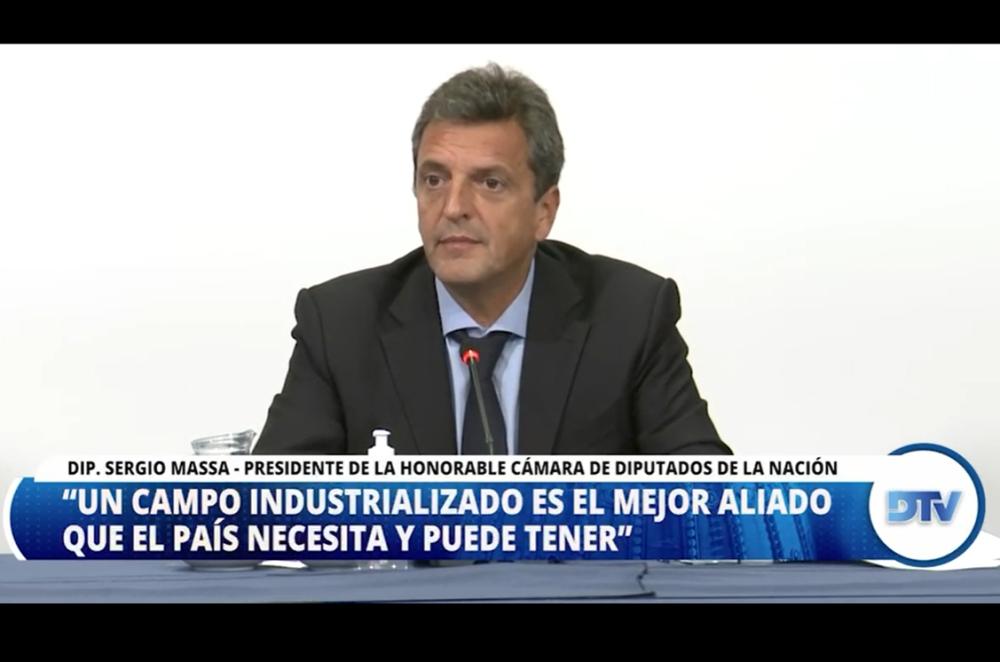 Massa: “Un agro industrializado es el mejor aliado que argentina puede tener”
