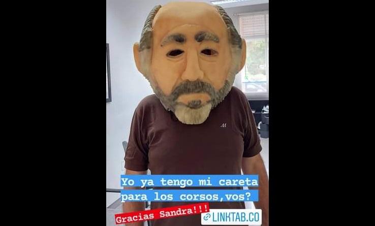 Corso: el intendente tiene su máscara, pero hay quienes dicen se parece más a Leuco
