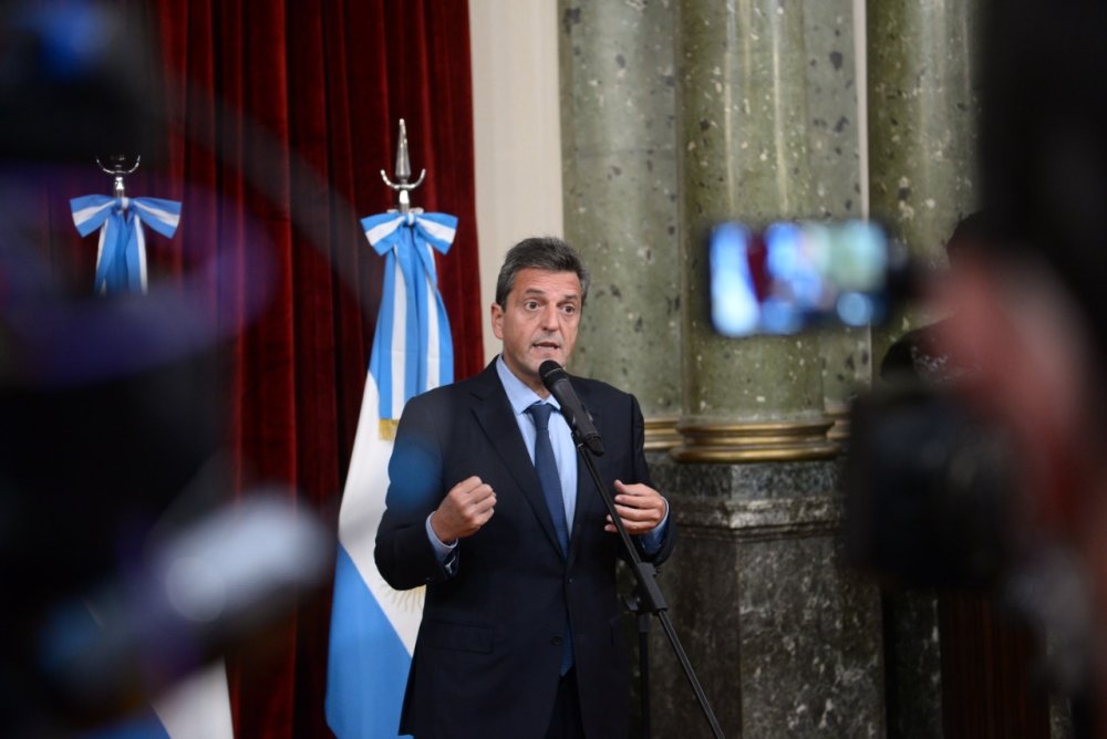 En vivo: Sergio Massa antes de la sesión que tratará el acuerdo con el FMI