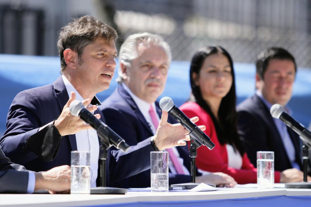 Kicillof: “Este es un día peronista, en el que estamos mejorando la vida de la gente”