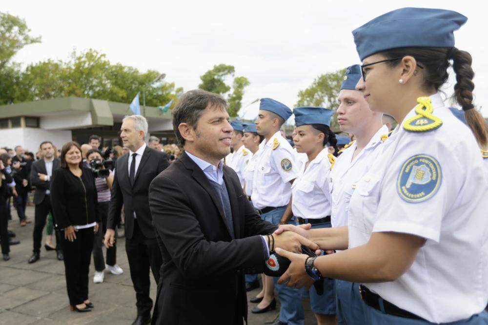 Kicillof inauguró una nueva Escuela de Cadetes para el Servicio Penitenciario