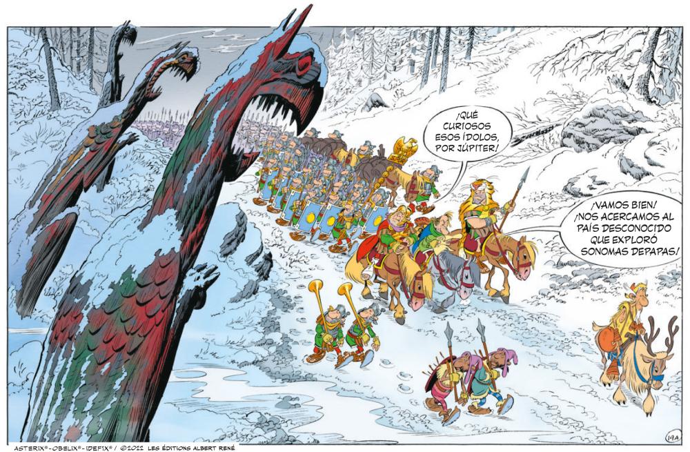 Llega Asterix y el grifo, la nueva aventura de nuestros galos preferidos