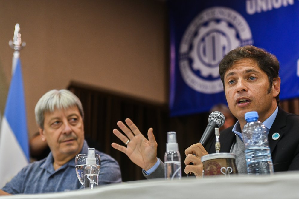 Axel Kicillof en la UOM: “Debemos buscar la unidad de todos y todas las trabajadoras”