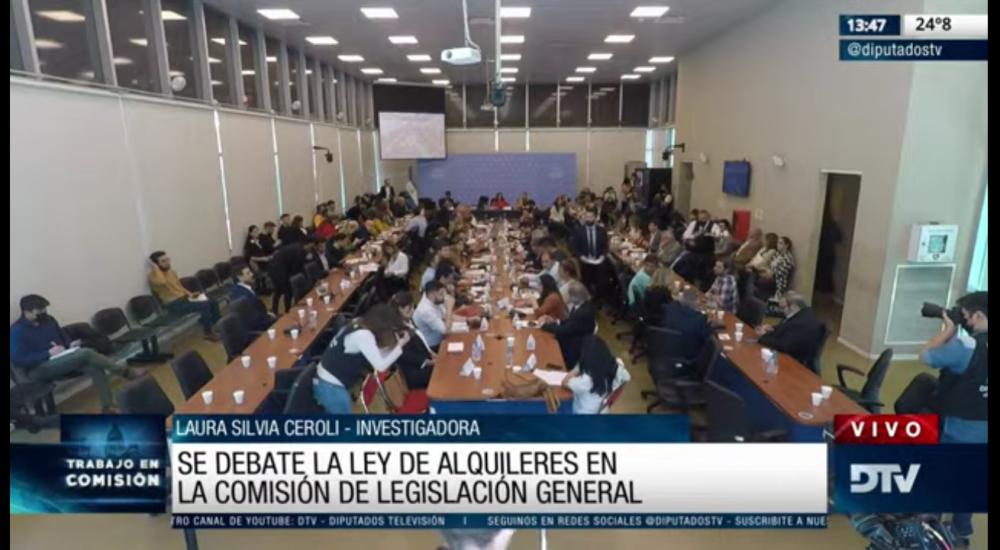 En vivo: Diputados continúa trabajando en la ley de Alquileres