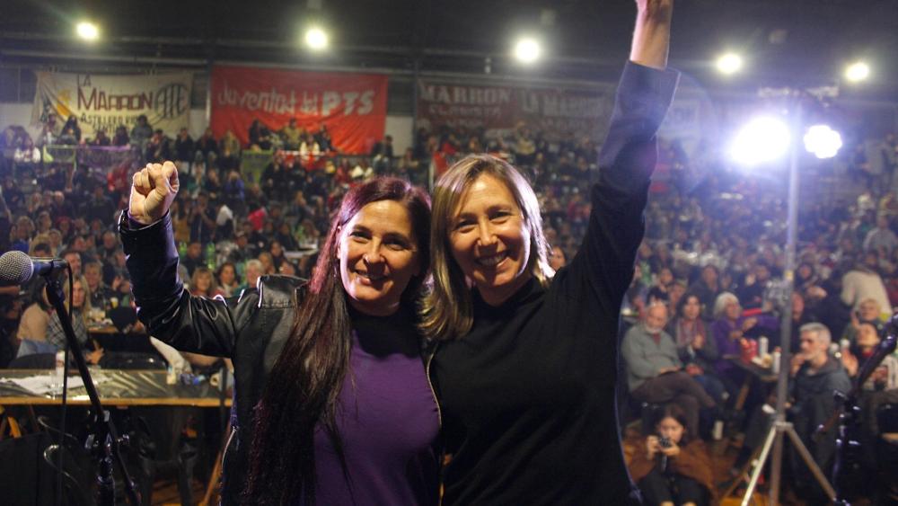 Myriam Bregman y Luana Simioni llamaron a “cambiar este sistema de raíz”