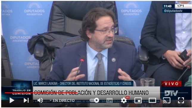 En vivo: Diputados continúa con el trabajo informativo por el Censo 2022