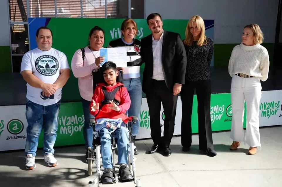 Chornobroff y Sierra entregaron certificados de Pensiones no Contributivas