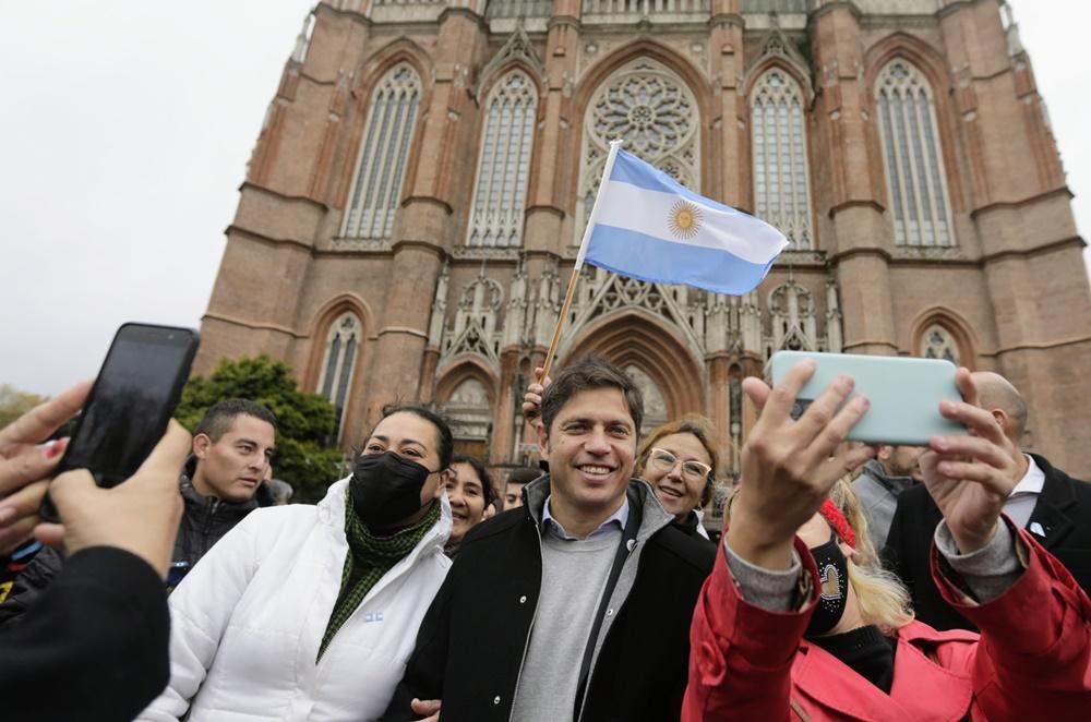 Patria pospandemia: por primera vez, Kicillof participó del Tedeum en La Plata