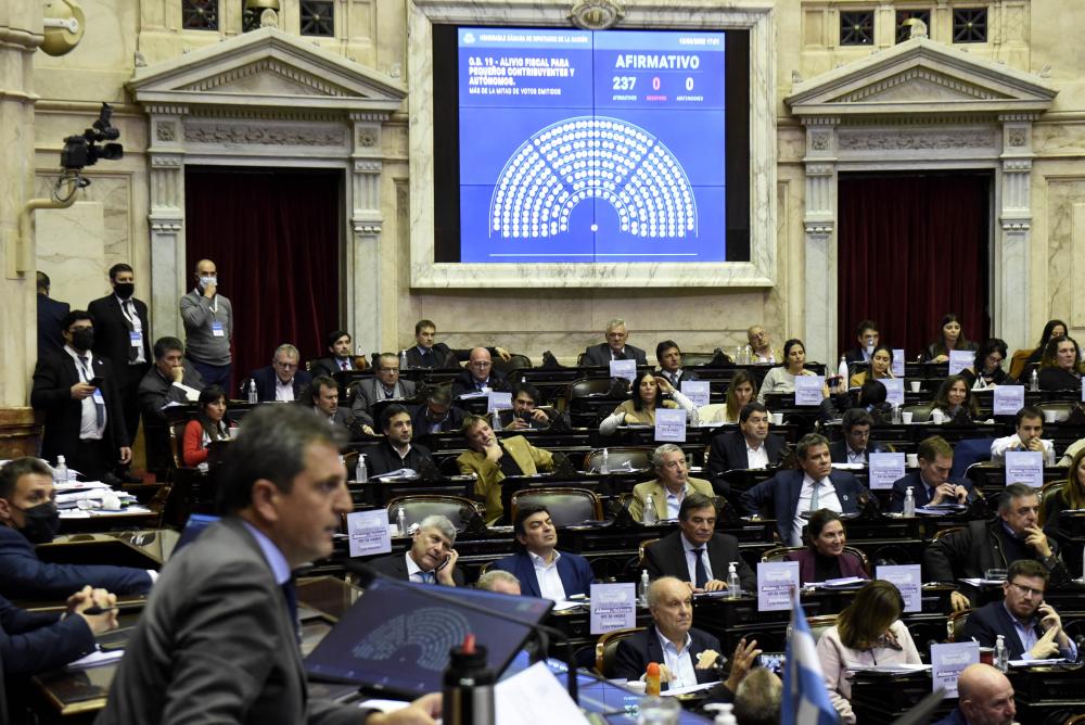 Diputados aprobó el alivio fiscal para monotributistas y autónomos: qué significa