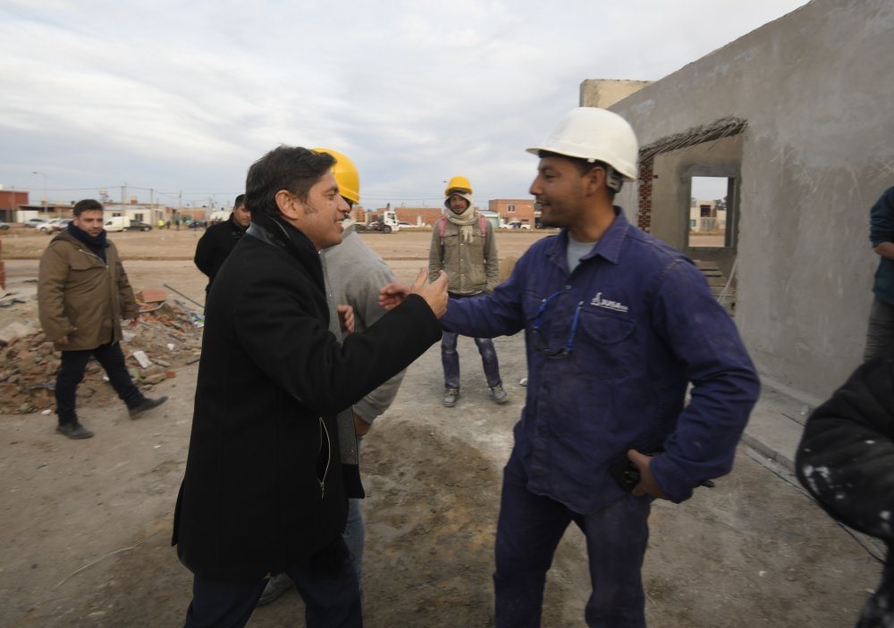 Avanza la construcción de viviendas en el interior bonaerense