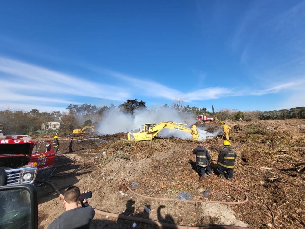 El municipio de Escobar aclara que el incendio está controlado