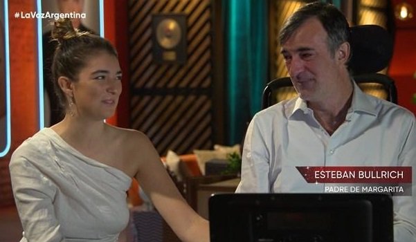 Esteban Bullrich acompañó a su hija en La Voz Argentina y emocionó a todos 