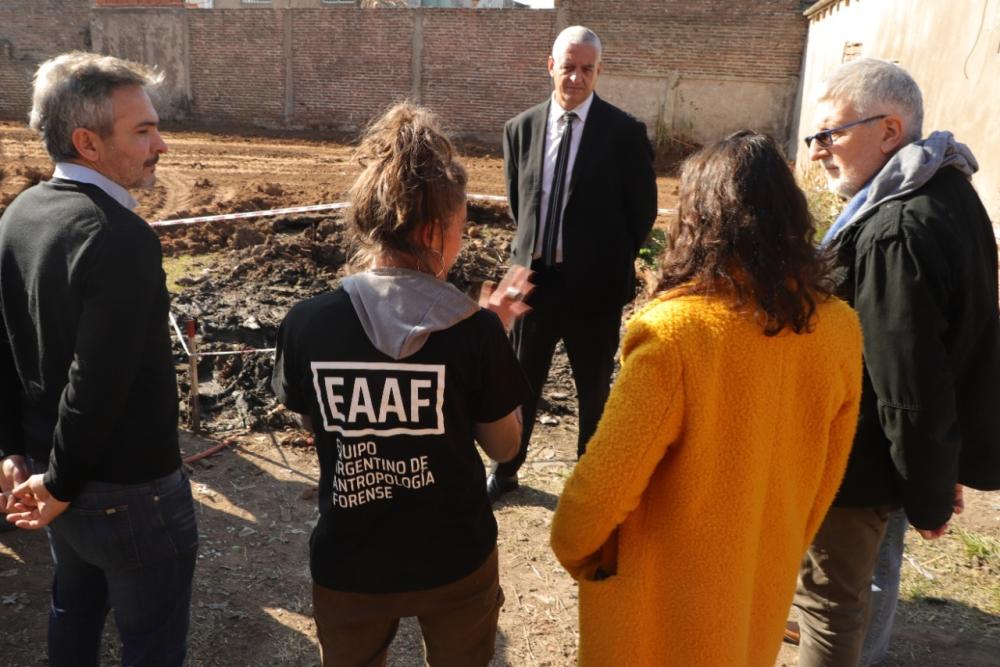 Impactante: buscan evidencias de enterramientos en un ex centro de detención de Quilmes