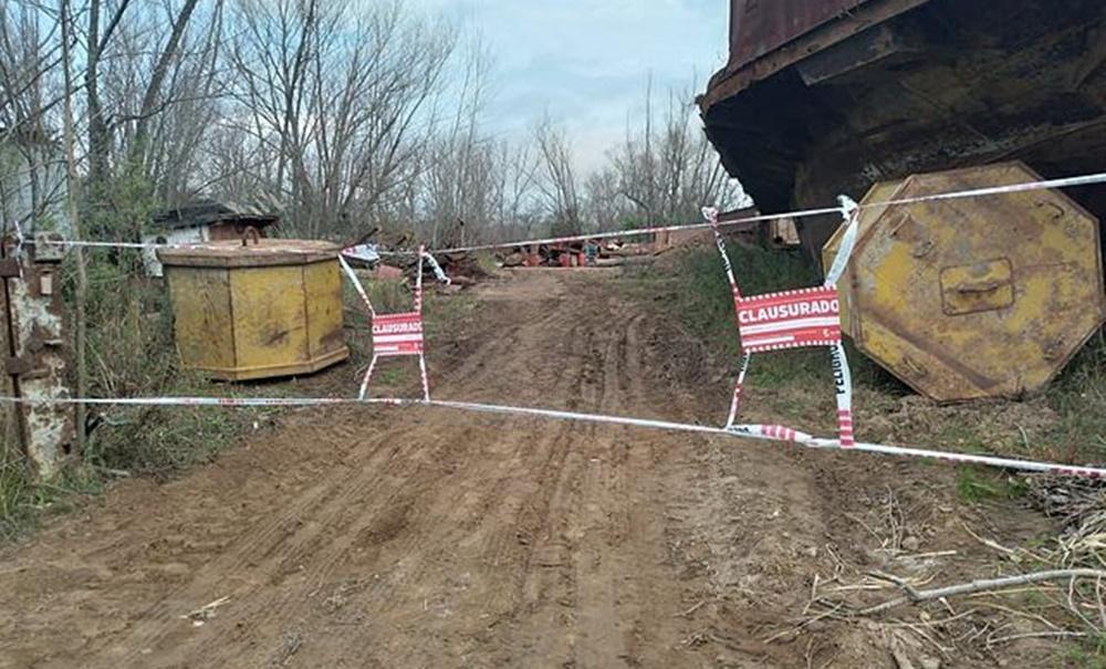 La municipalidad de Escobar clausuró un astillero por contaminación