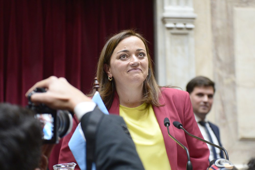 Cecilia Moreau es la primera mujer en presidir la Cámara de Diputados de Nación