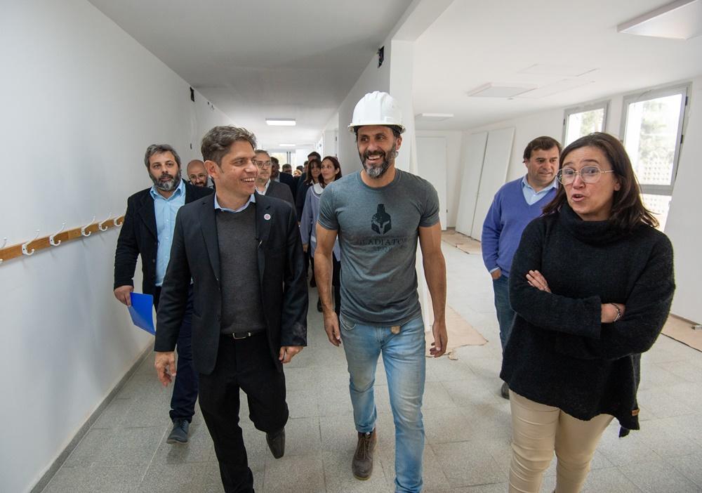 Kicillof inauguró las obras de interconexión energética entre Pehuajó y Villegas