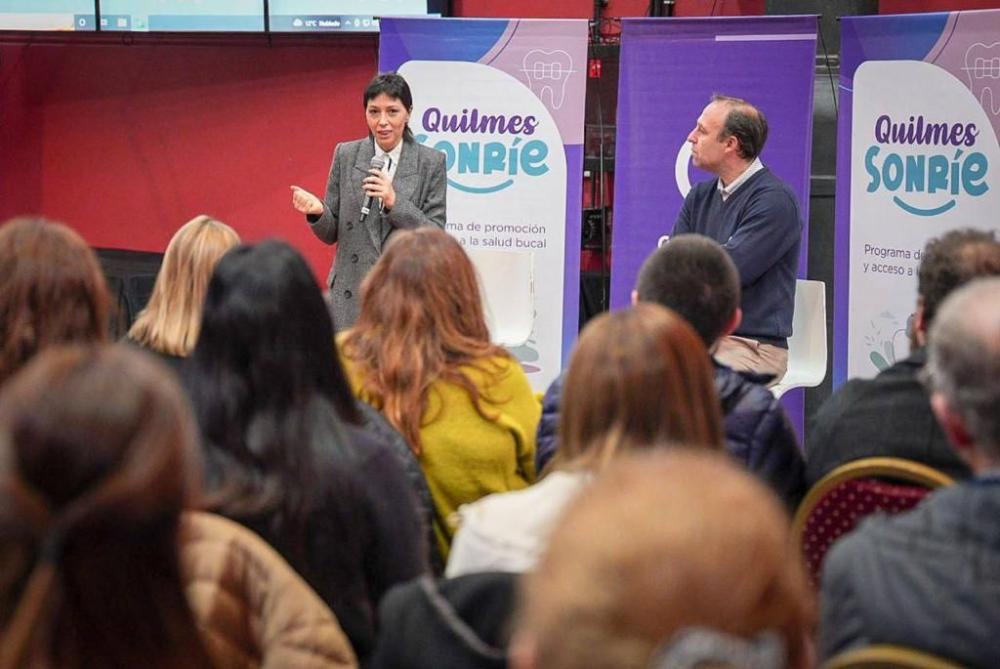 Quilmes Sonríe, el programa gratuito para mejorar la salud bucal