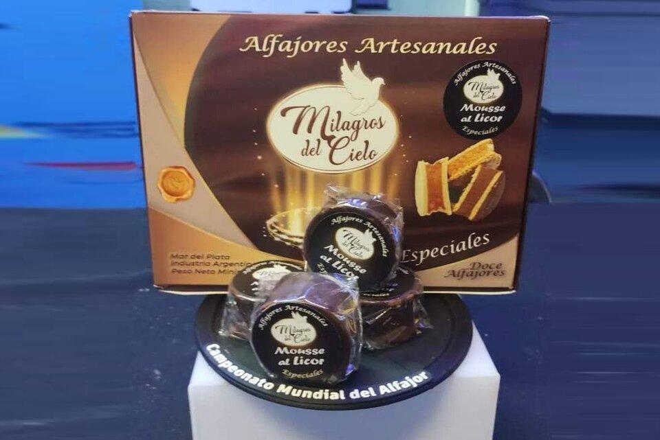 “El mejor alfajor del mundo” es de mousse de chocolate al licor y bonaerense