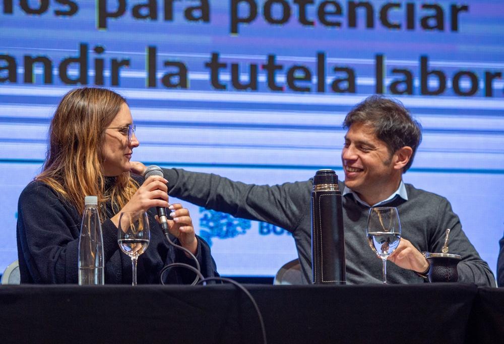 Kicillof encabezó la apertura del primer congreso bonaerense de derecho del trabajo