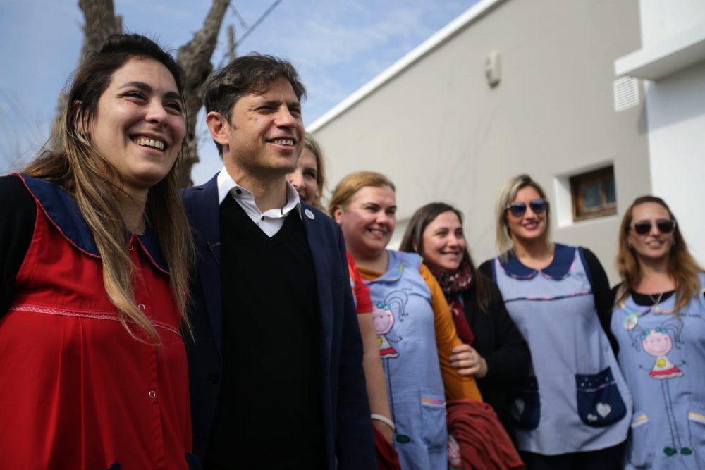 Maipú: Kicillof reabrió un CAP cerrado en la gestión de Vidal