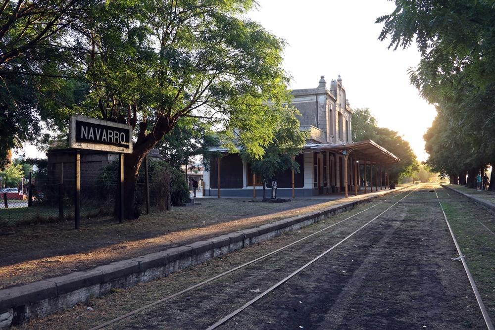 El tren a Navarro, cada vez más cerca: avanza la renovación de la estación