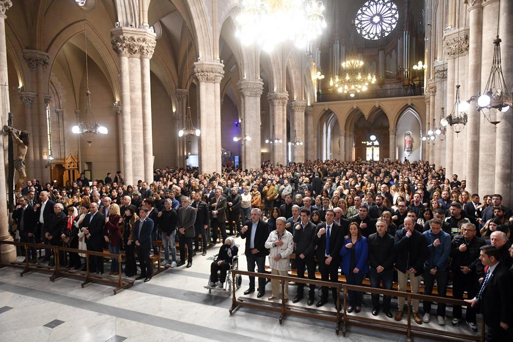 Se llevó adelante la Misa por la Paz en Luján: quiénes estuvieron