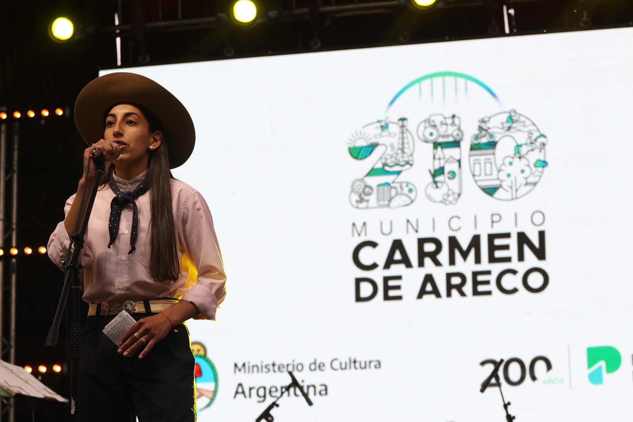 Festejos en Carmen de Areco [Foto: redes oficiales].