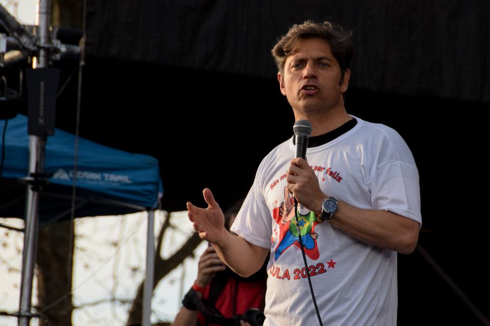 Kicillof bancó a Lula desde La Plata: “Va a ser el próximo presidente de Brasil”