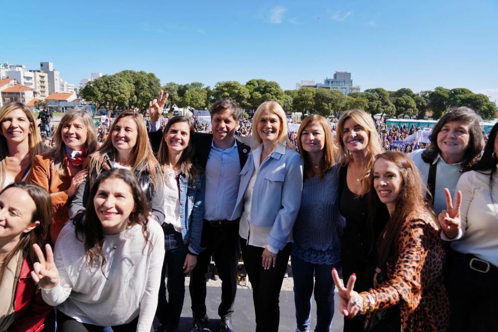 Verónica Magario: “Acá hay mujeres dispuestas a cambiar la historia”