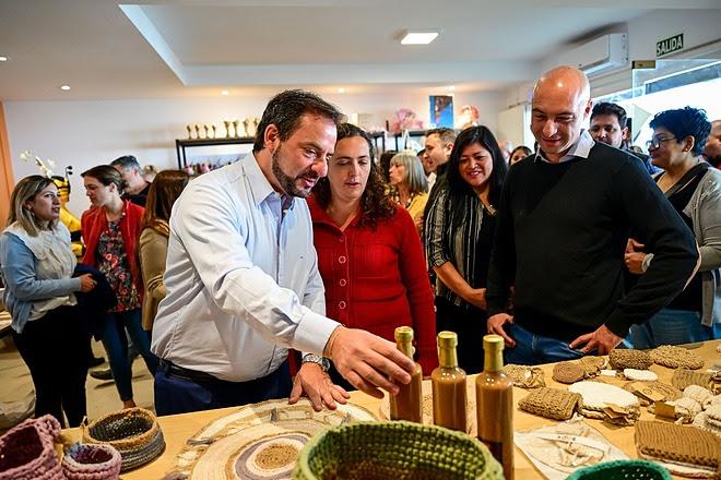 Escobar inauguró la primera tienda de economía social y municipal del distrito