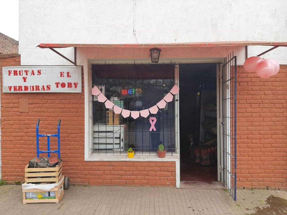 Por cuarta vez, un pueblo se viste de rosa para concientizar sobre el cáncer de mama
