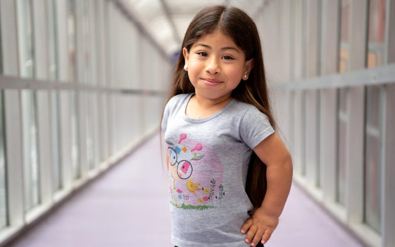 Ludmila tiene 13 años y vive con talla baja: “Siempre se puede hacer todo”