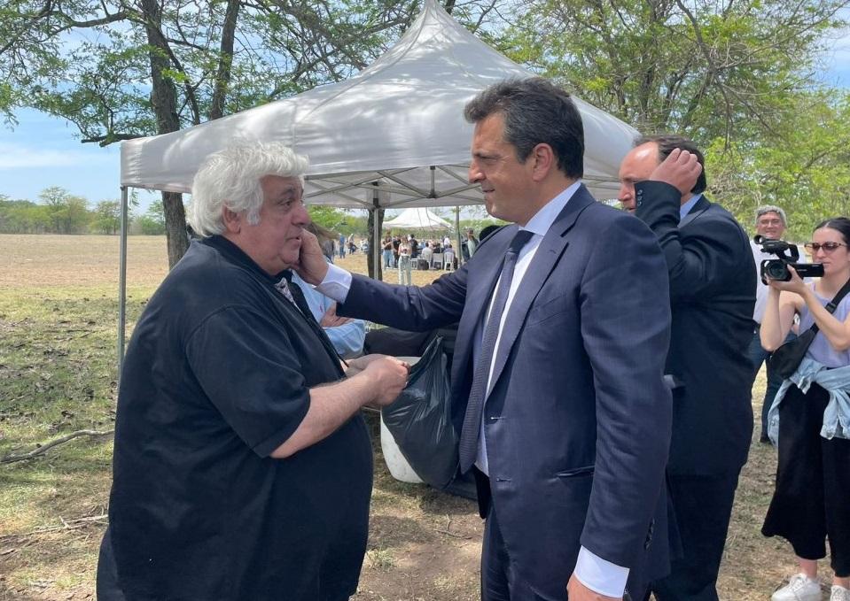 ¿Samid al Ejecutivo? Massa le hizo la invitación y el carnicero se entusiasma
