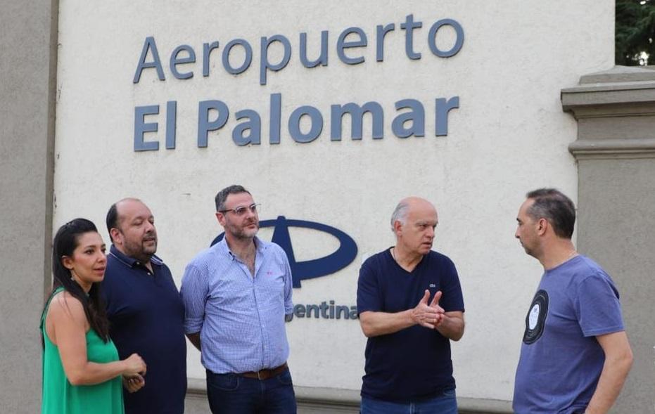 Con el foco en 2023: intendente PRO presiona por la vuelta del aeropuerto de El Palomar