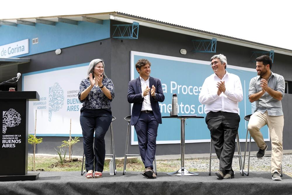 Inauguraron una planta procesadora de alimentos en Gonnet